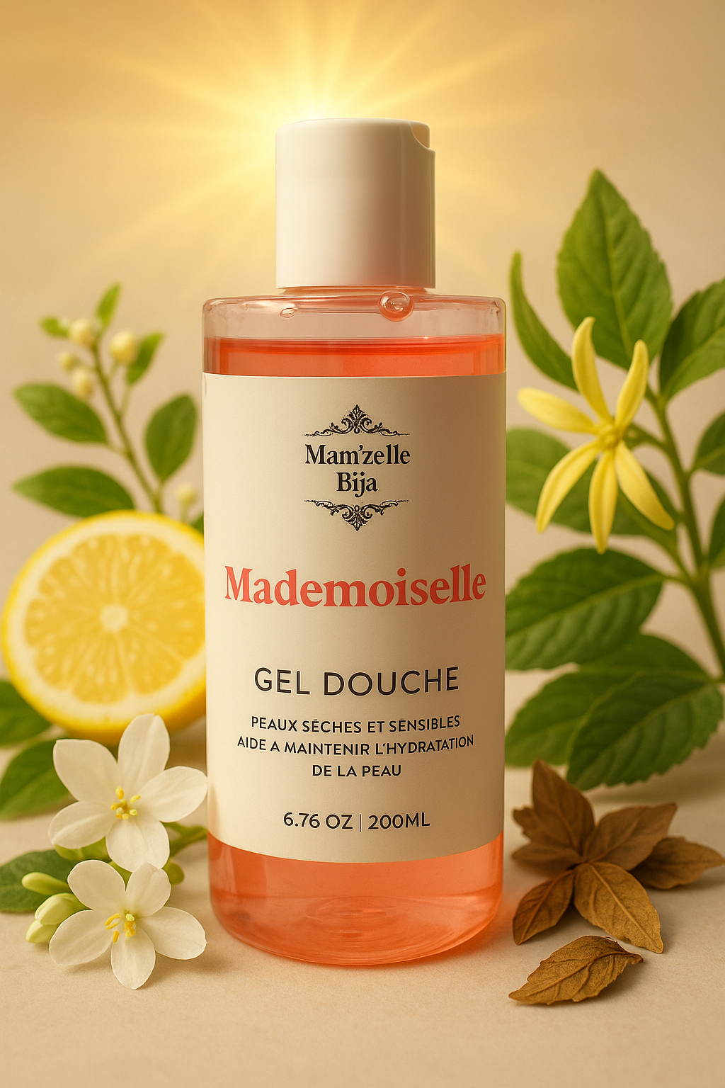 Gel douche senteur MADEMOISELLE 200ml