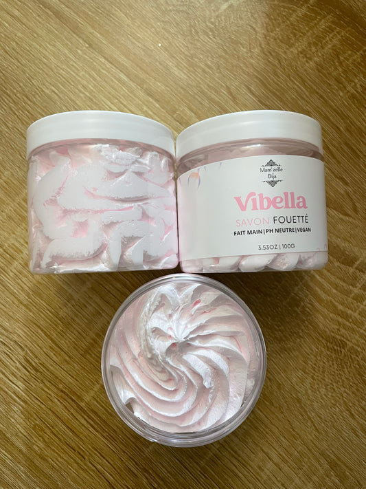 Savon fouetté Senteur "VIBELLA" 100g