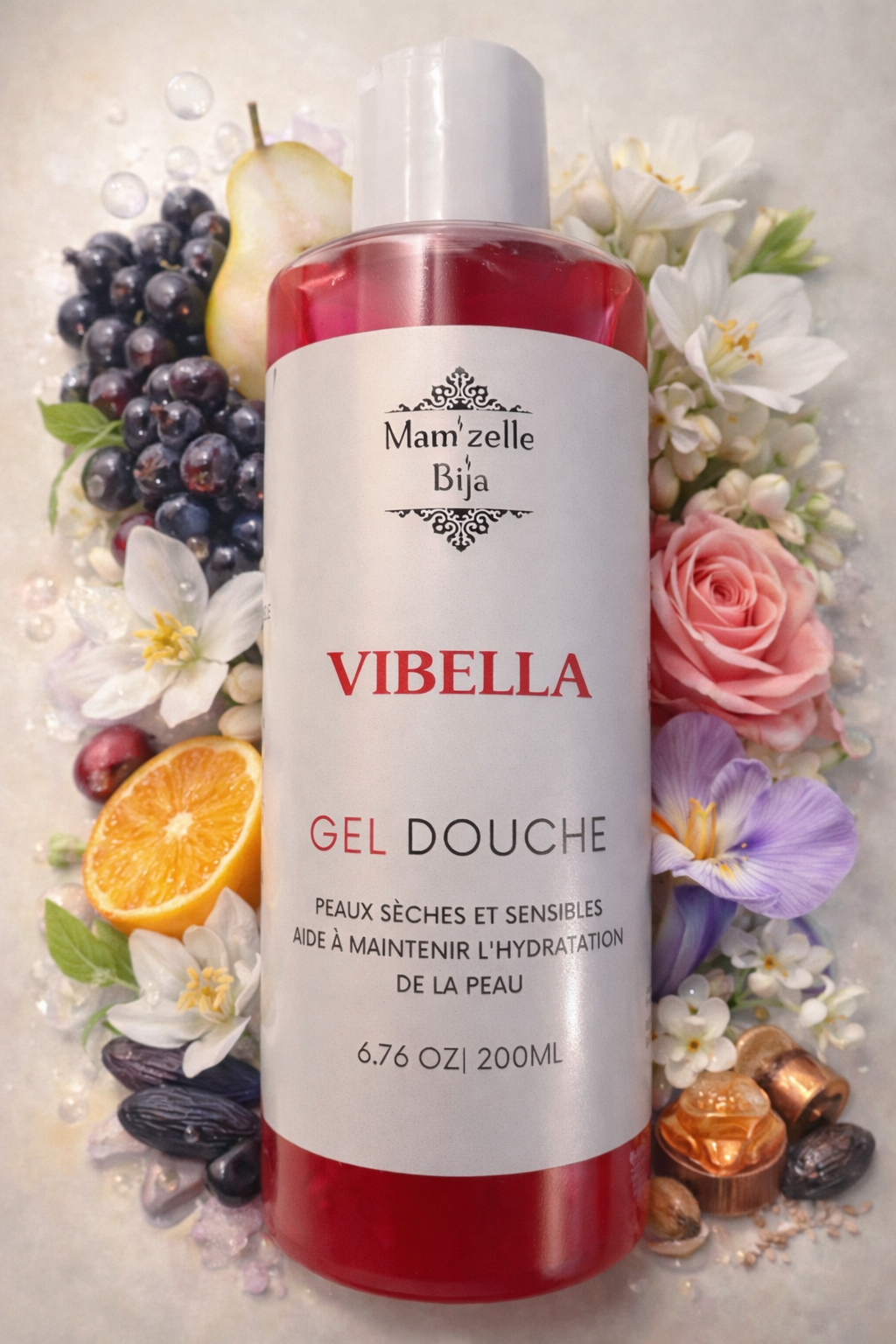 Gel douche senteur VIBELLA 200ml