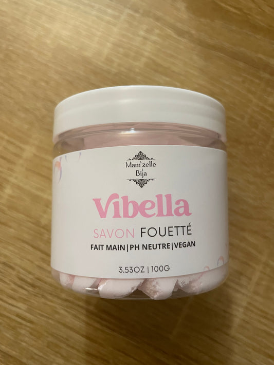 Savon fouetté Senteur "VIBELLA" 100g