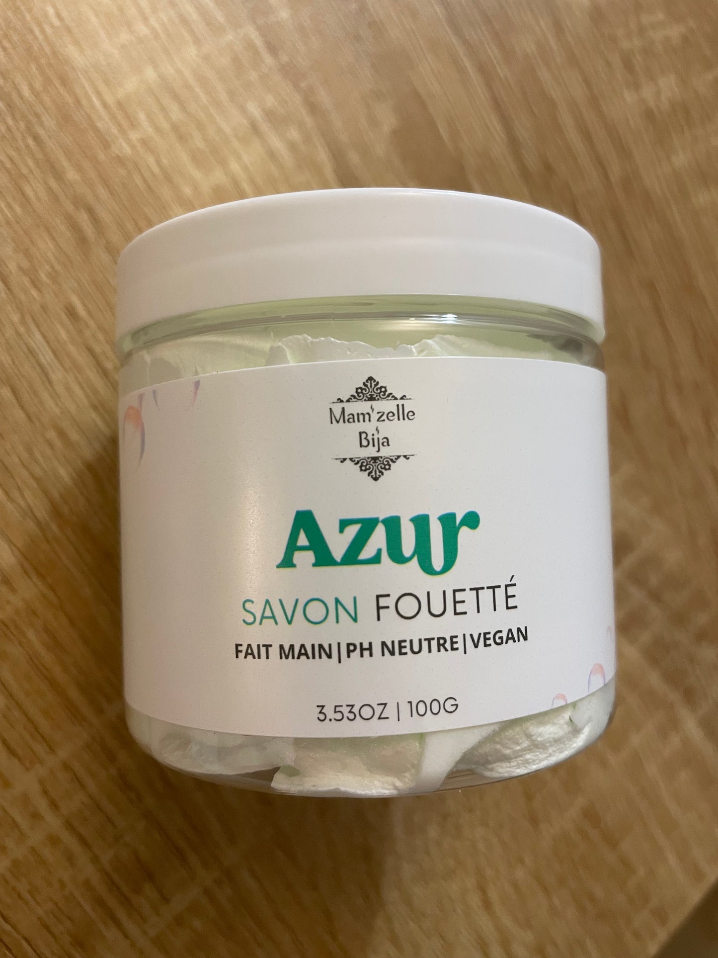 Savon fouetté Senteur "AZUR" 100g