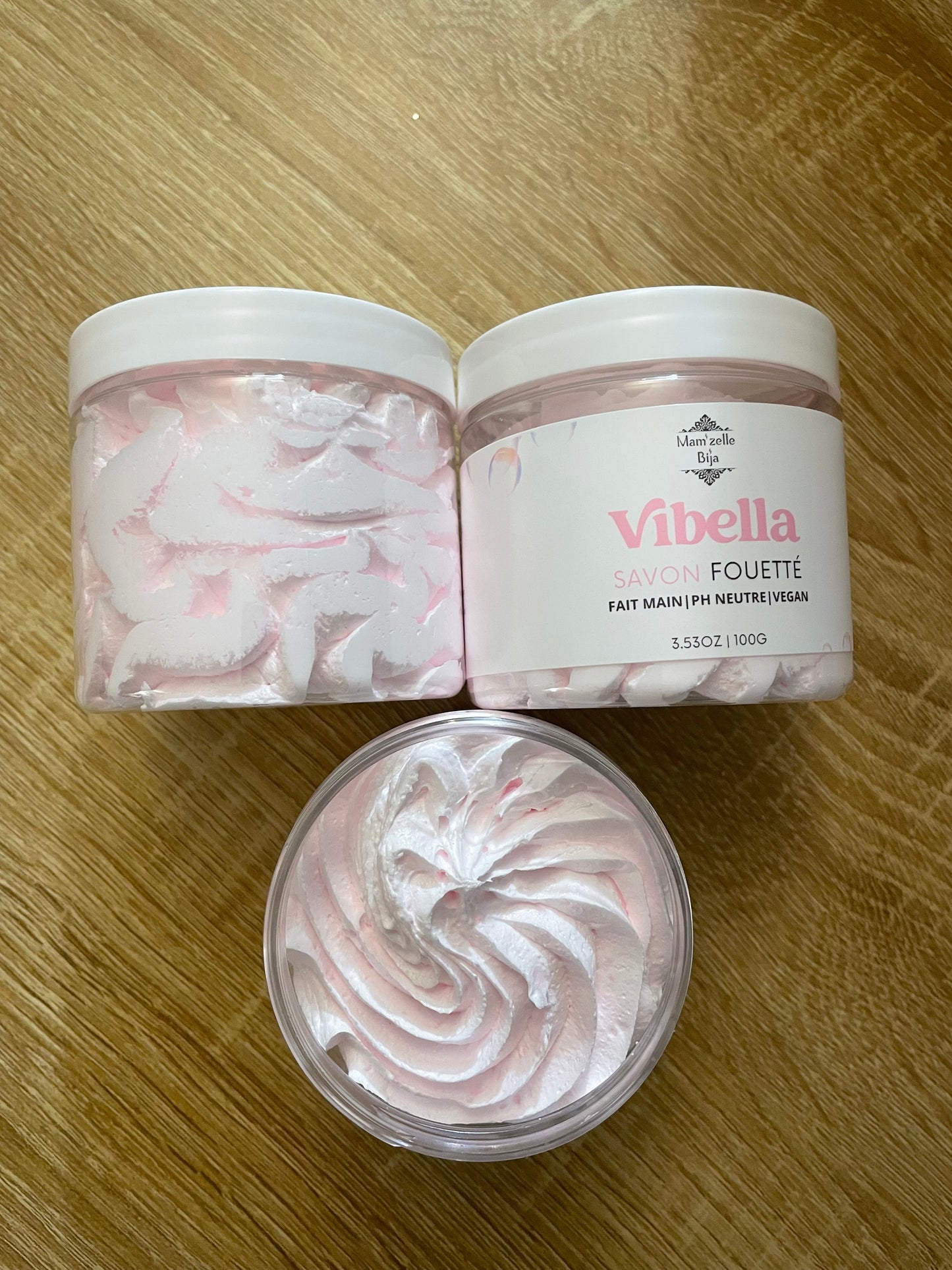 Savon fouetté Senteur "VIBELLA" 100g