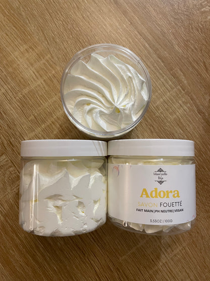 Savon fouetté Senteur "ADORA" 100g