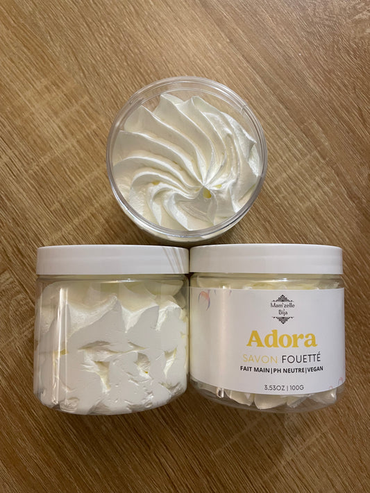Savon fouetté Senteur "ADORA" 100g